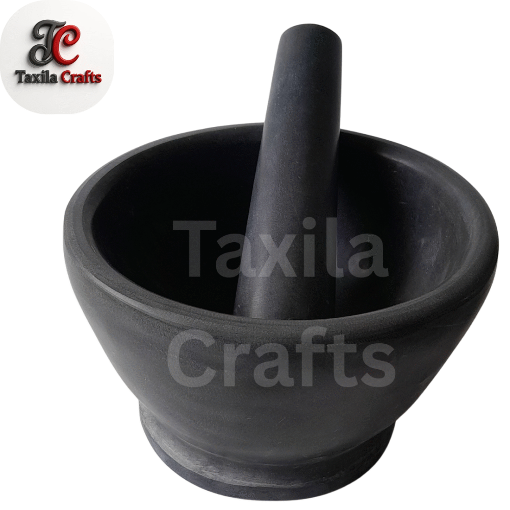 Haroi Stone Pyala Shape Round Kharal – Premium Herbal Medicine Grinder for Hakeem Hazrat (Custom Size Available)
