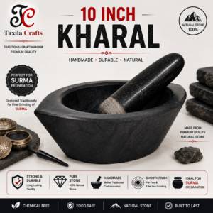 10" Taxila Black Stone Kharal