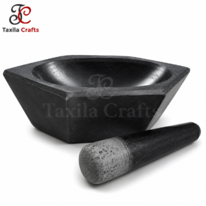 6" Taxila Black Stone Kharal