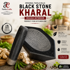 10" Taxila Hills Black Stone Rough Interior Kitchen Kharal